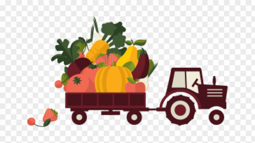 Tractor Clipart Organic Food Farming Farmer Agriculture PNG