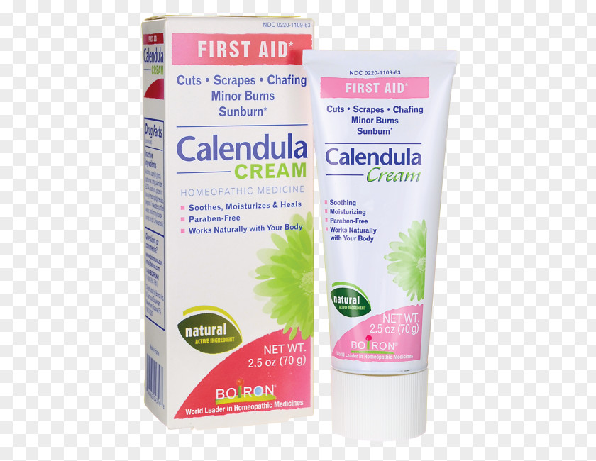 Calendula Officinalis Cream Lotion Ointment Skin Care PNG