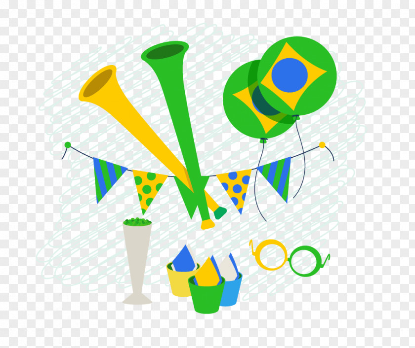 Copa 2018 World Cup 2014 FIFA Brazil Vuvuzela PNG