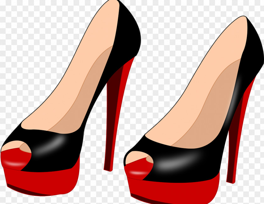 Dress High-heeled Shoe Stiletto Heel Clip Art PNG