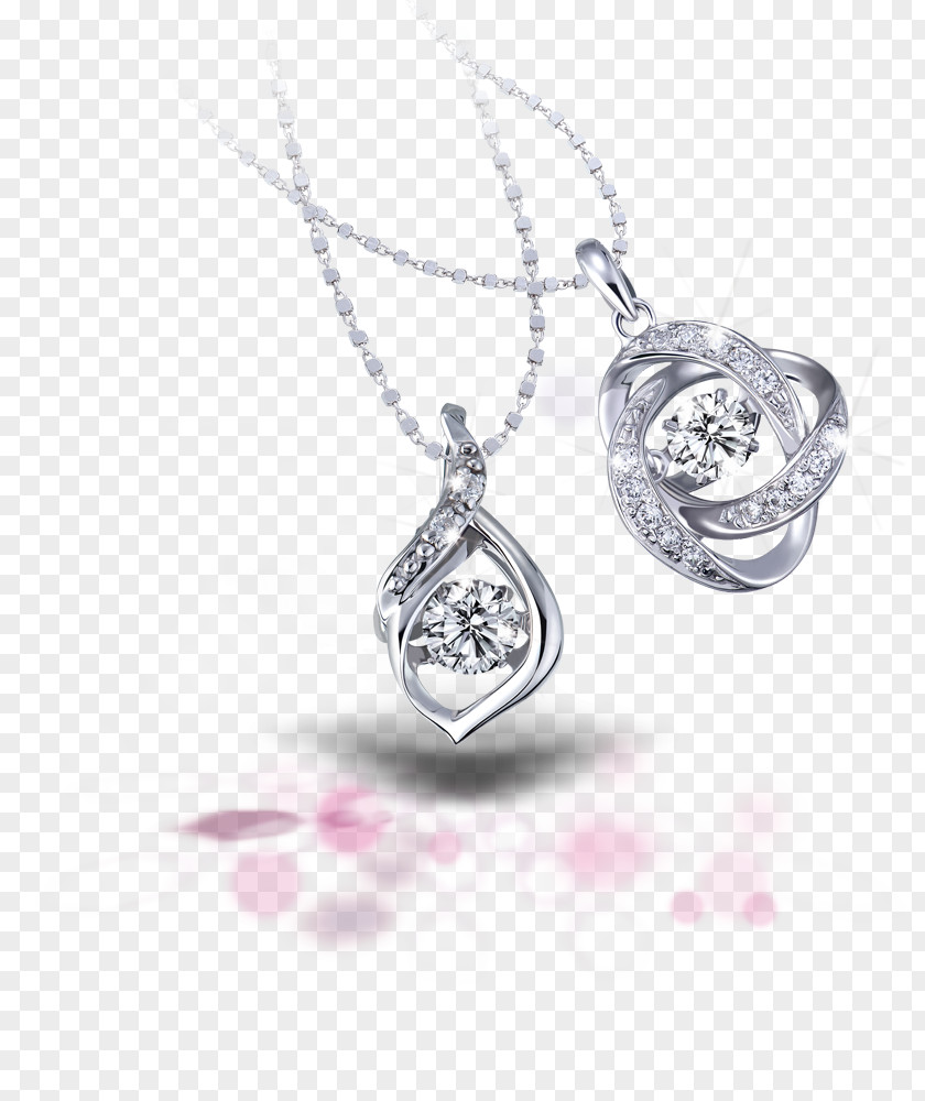 Necklace Locket Body Jewellery Silver PNG