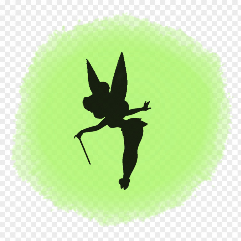 Peter Pan Tinker Bell Silhouette Art PNG