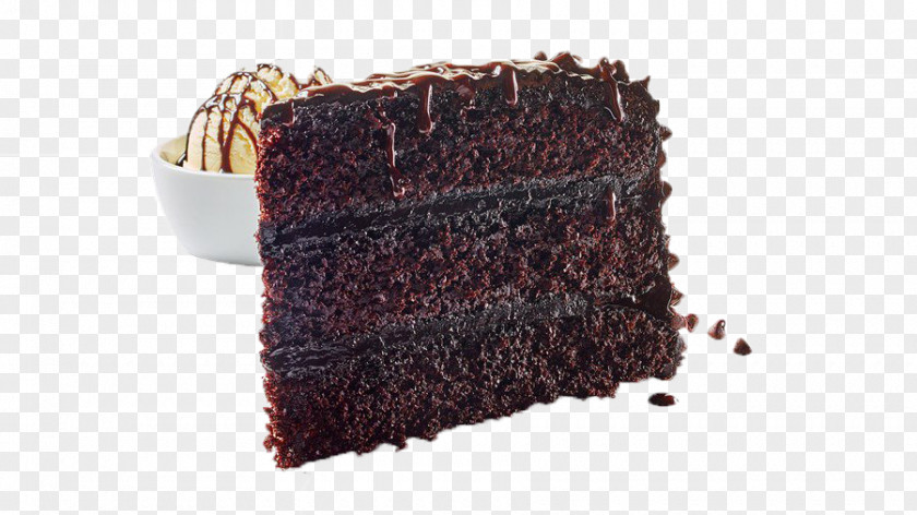 Snack Black Forest Cake Background PNG