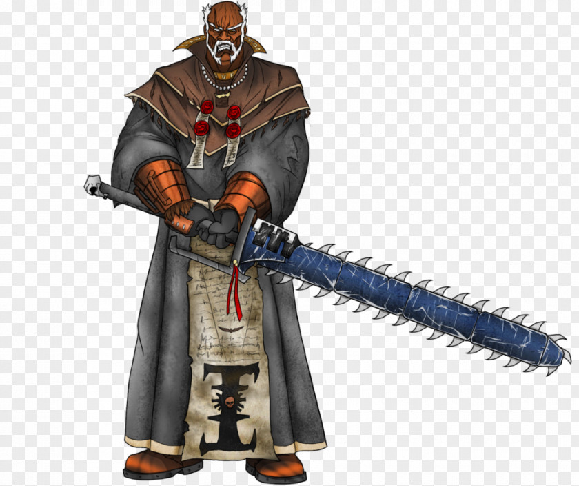 Spike Hammer Man Warhammer 40,000 DeviantArt Character Sword PNG