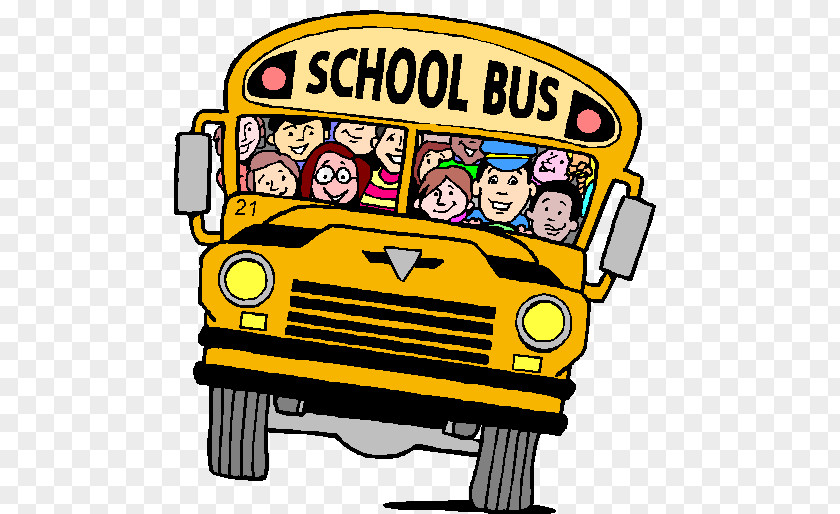 Bus School Transport Student PNG