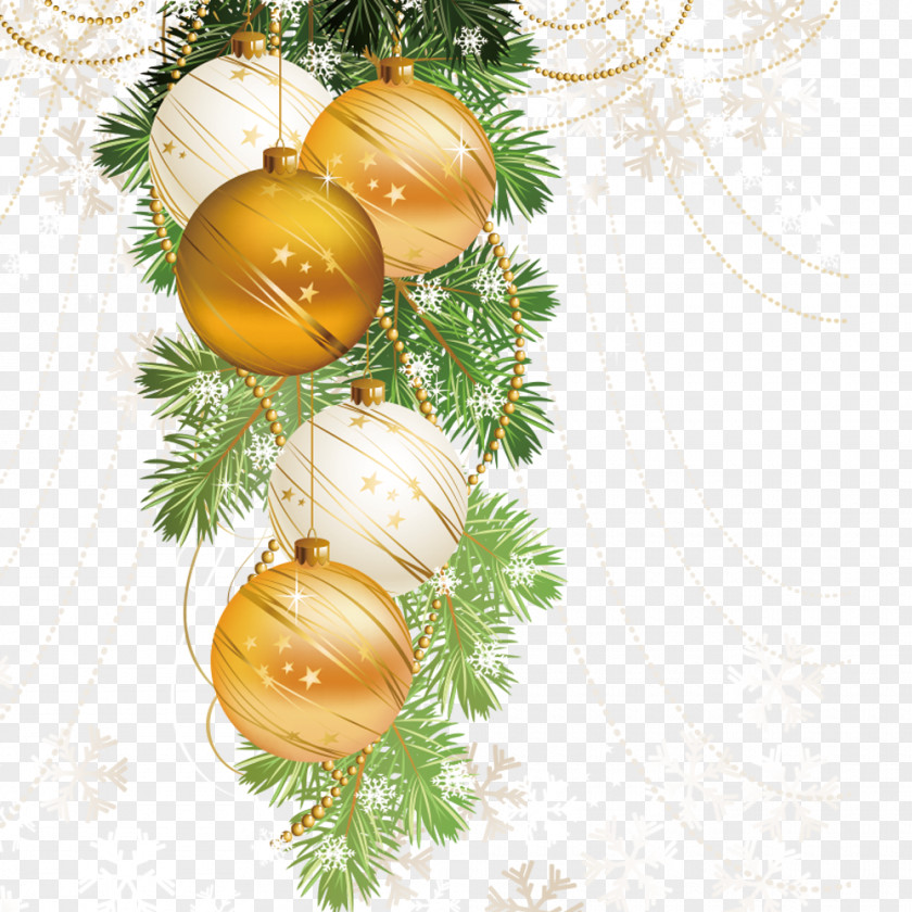 Christmas Tree Ornament Card Snowflake PNG