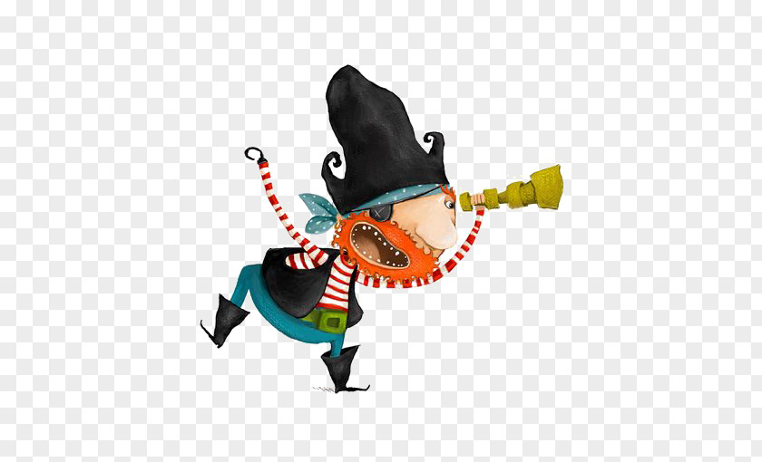 Creative Cartoon Pirates Piracy Drawing Illustration PNG