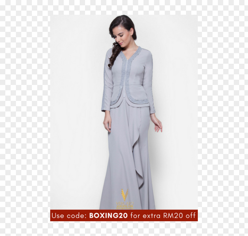 Kebaya Baju Kurung Formal Wear Lace Robe PNG