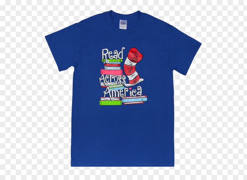Read Across America T-shirt Sleeve Bluza Logo Font PNG