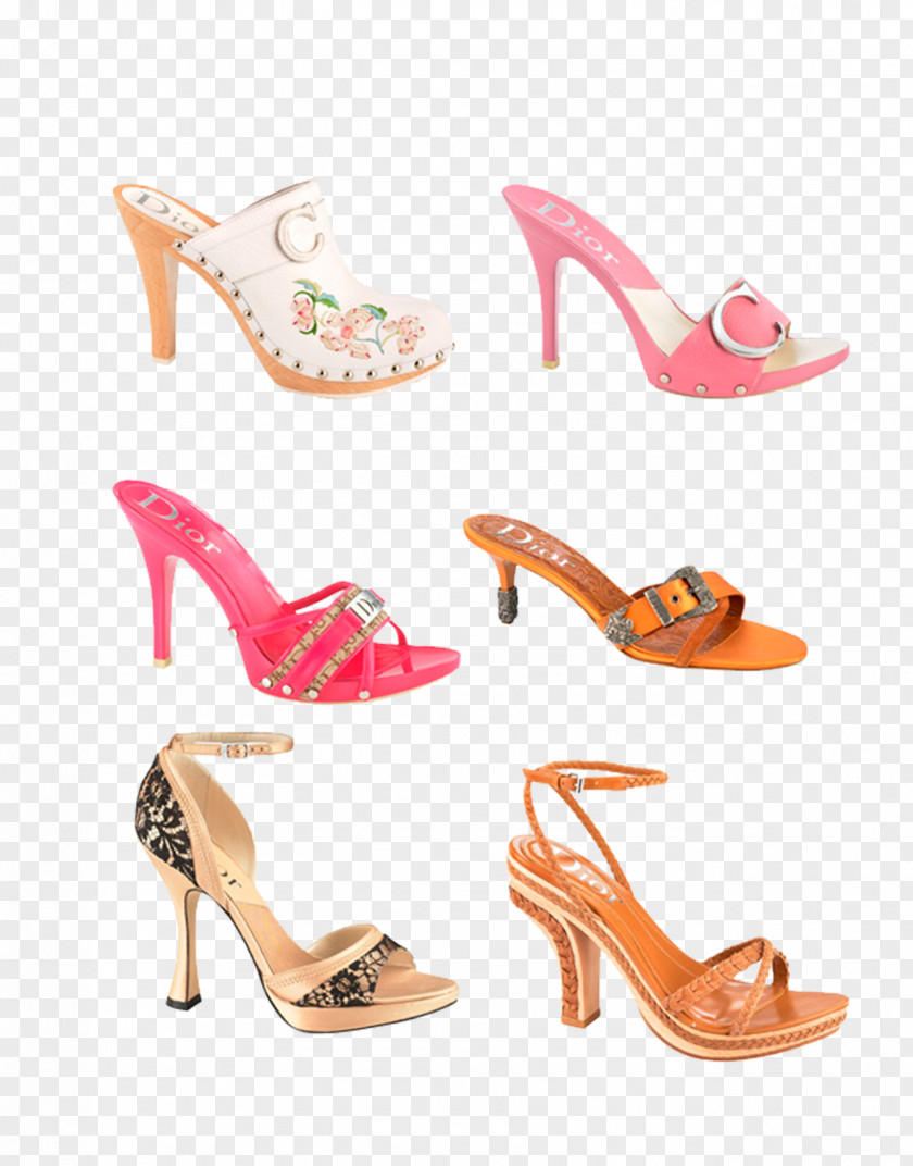 Shoes Slipper Shoe High-heeled Footwear Designer PNG