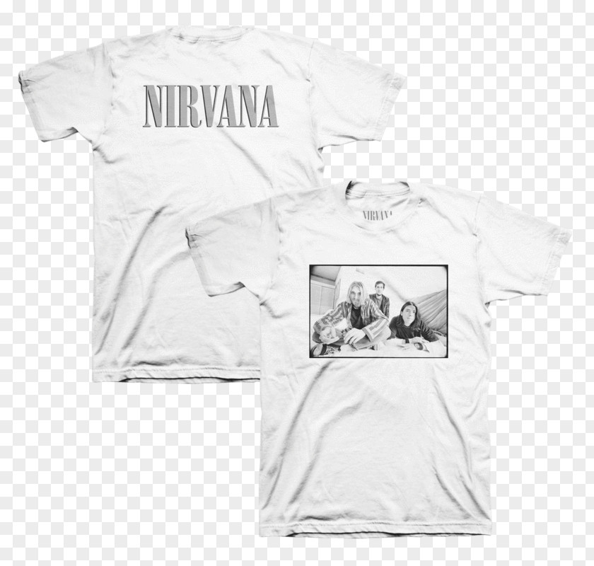 T-shirt In Utero Nirvana Sleeve PNG