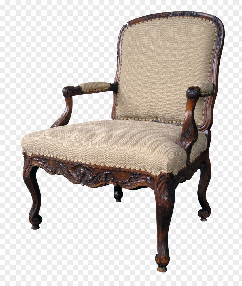 Chair Italian Rococo Art Revival PNG