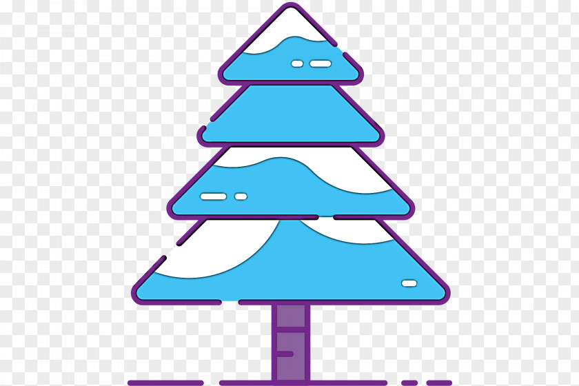 Cone Pine Family Christmas Tree PNG