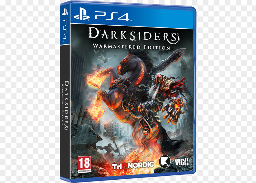 Darksiders Four Horsemen III PlayStation 4 Video Game PNG