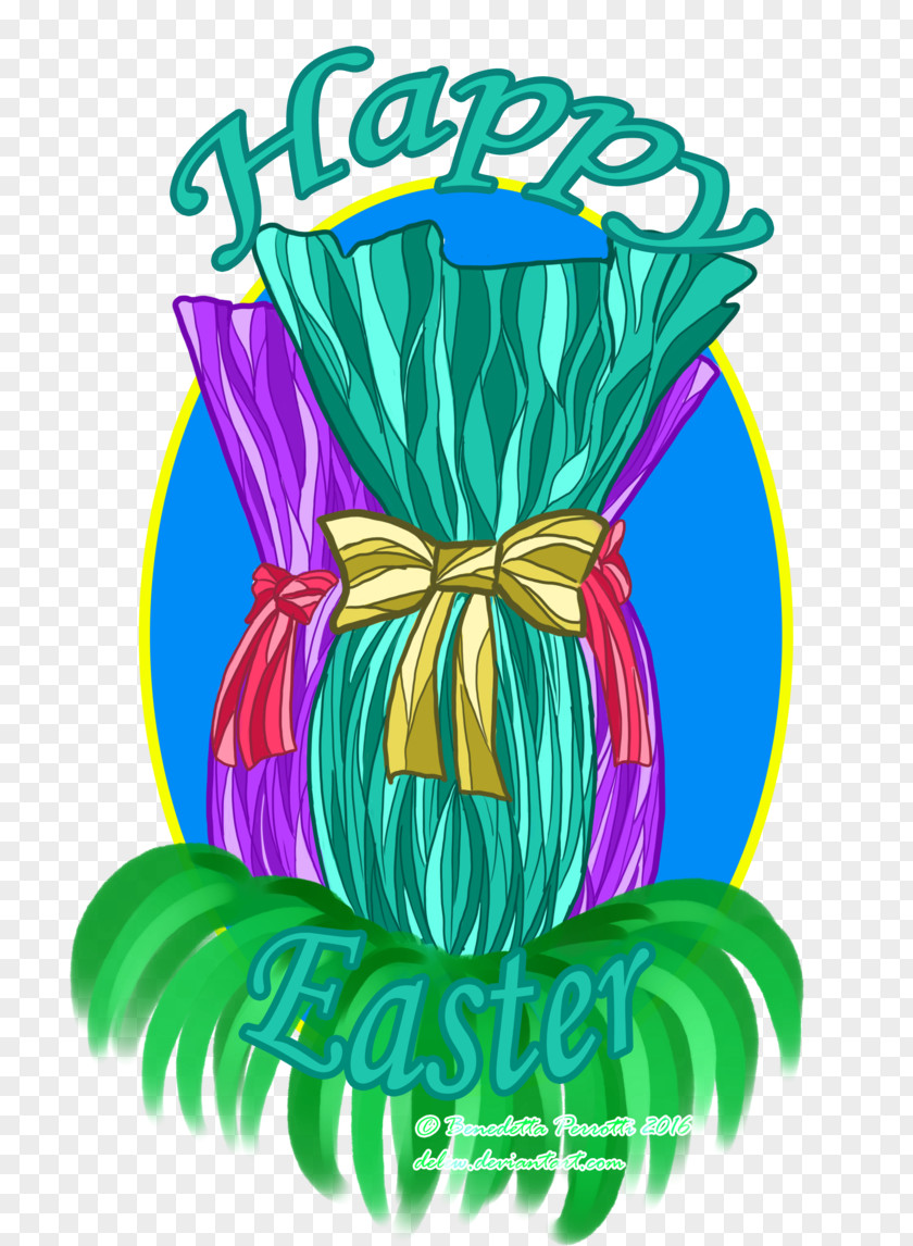 Happy Easter Flyer Clip Art Illustration Petal Cut Flowers Fiction PNG