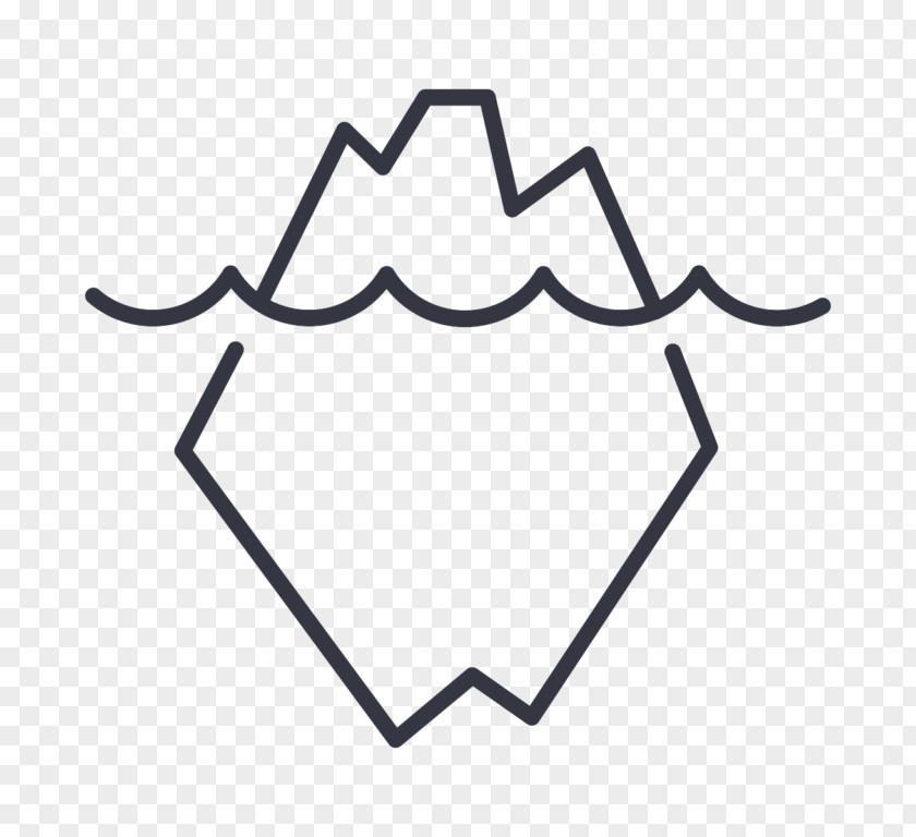 Iceberg Drawing Coloring Book LinkedIn Image PNG