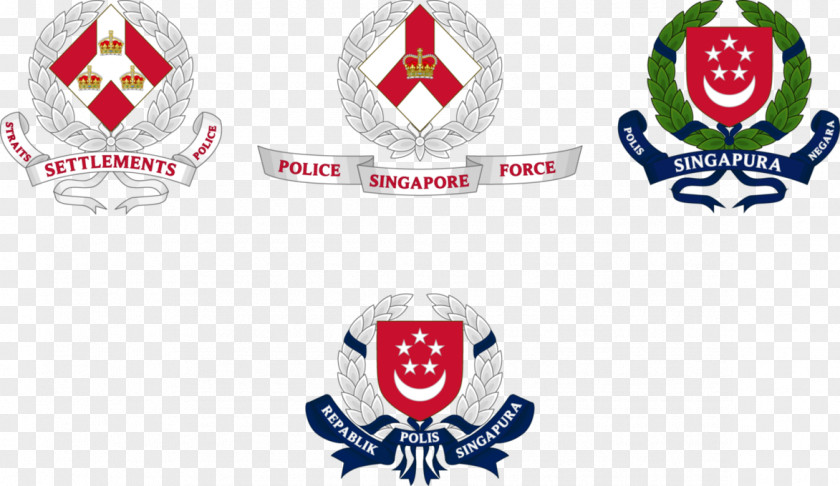 Police Singapore Force Badge Logo PNG