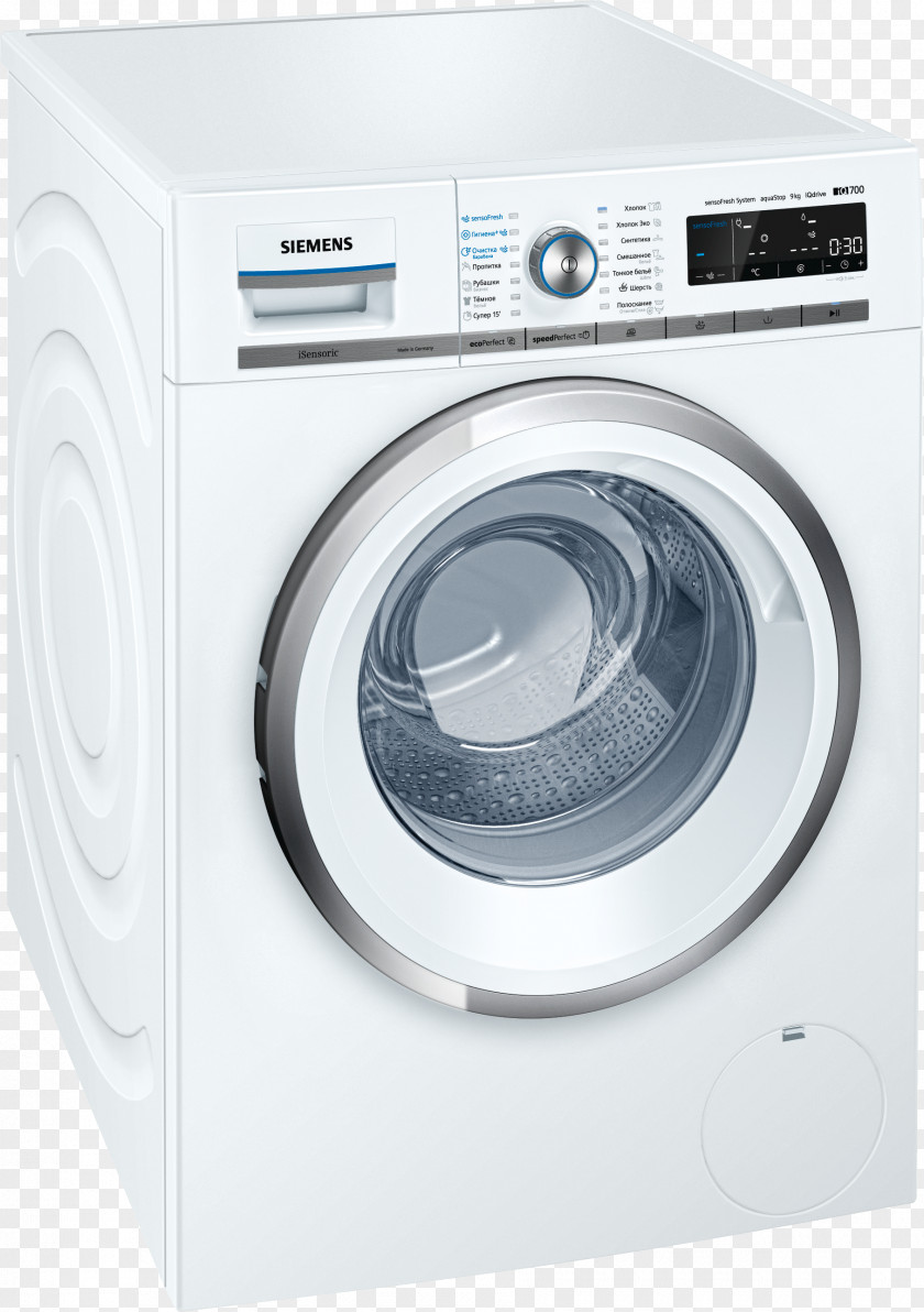 Wash Washing Machines Home Appliance Siemens Clothes Dryer Laundry PNG