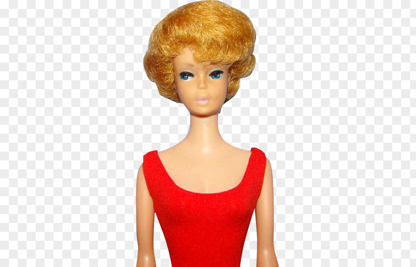 Barbie Blond Brown Hair Mannequin PNG