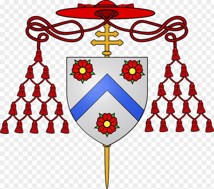 Guillaume Seignac Dean Of The College Cardinals Coat Arms Pope Benedict XVI Ecclesiastical Heraldry PNG