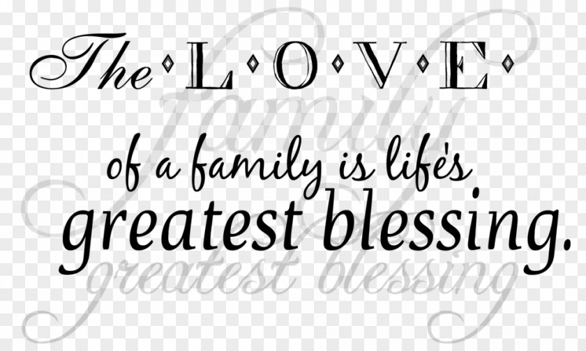 Love My Family Brand Quotation Clip Art PNG