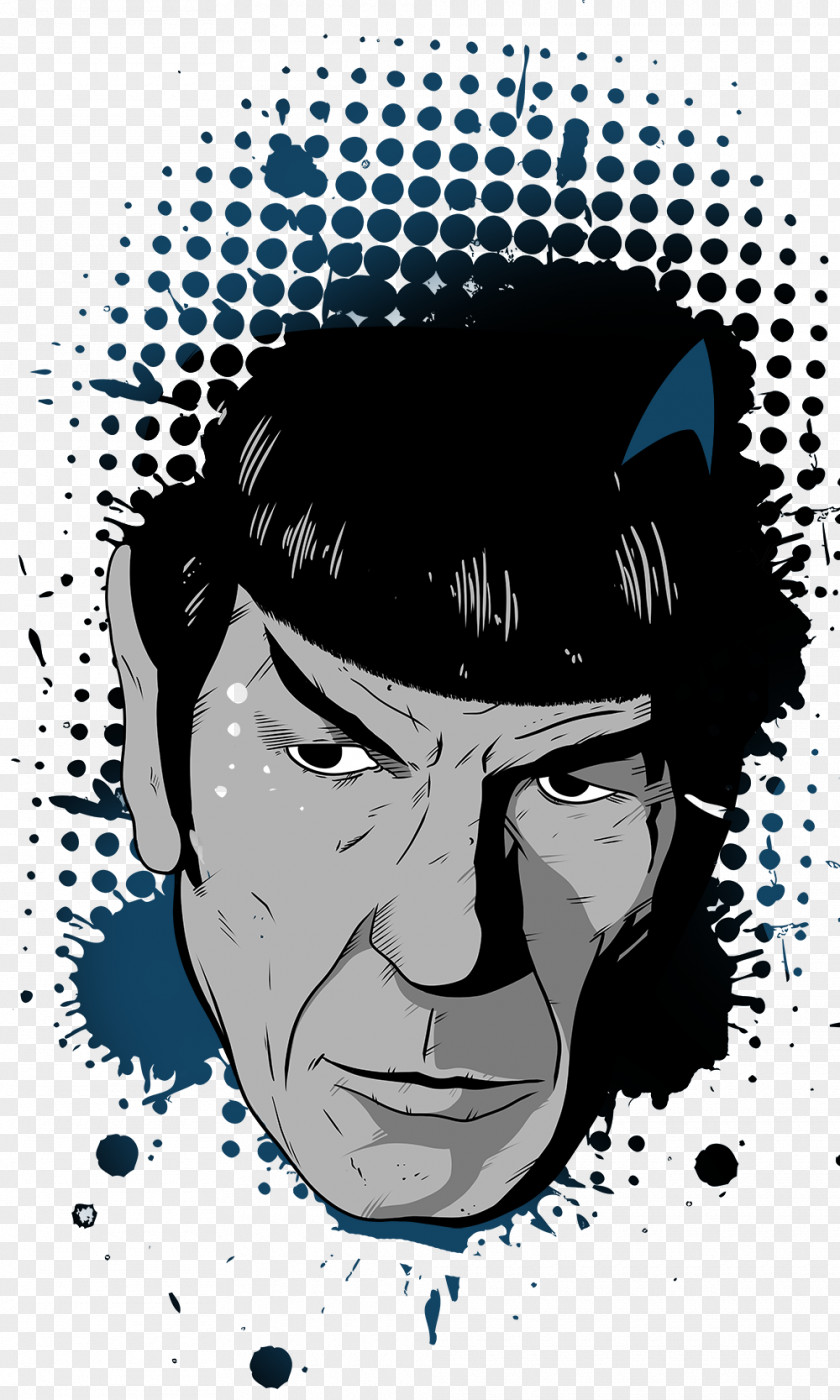 Star Trek Spock Fan Art PNG