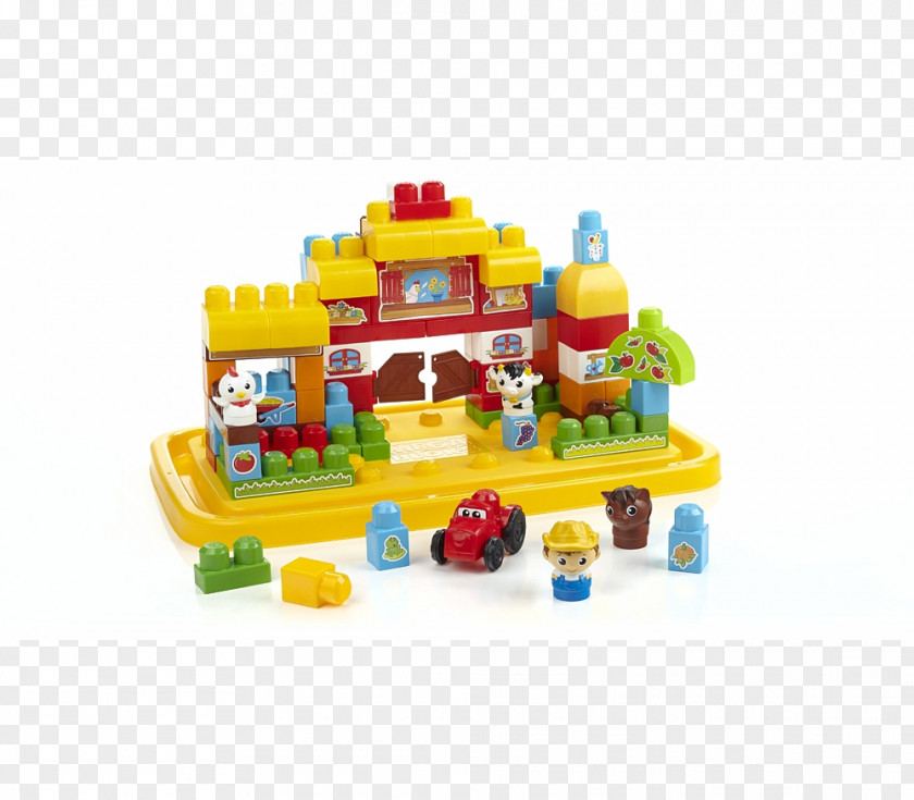 Toy Amazon.com Mega Brands Farm Construction Set PNG