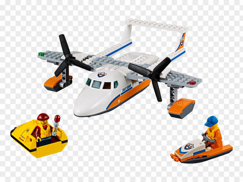 Airplane Lego Cities LEGO 60164 City Sea Rescue Plane Amazon.com Toy PNG