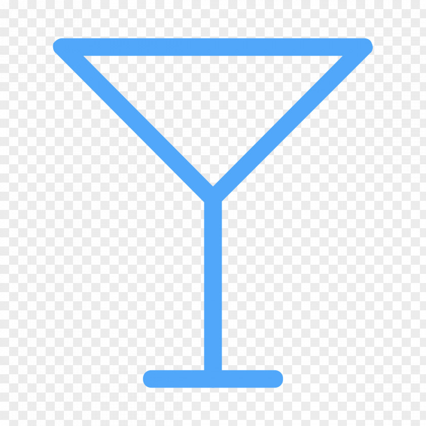 Barman Ecommerce Line Triangle Martini Cocktail Glass PNG