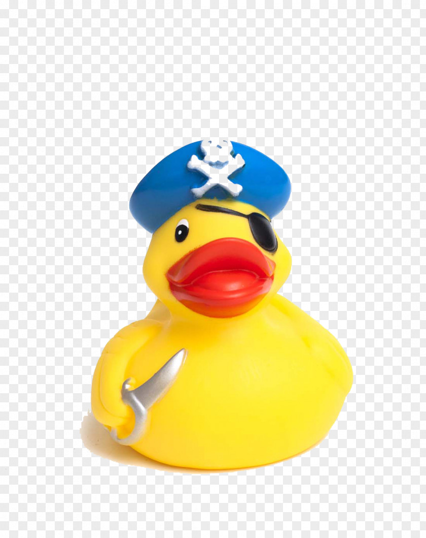 Cute Little Yellow Duck Project Rubber PNG
