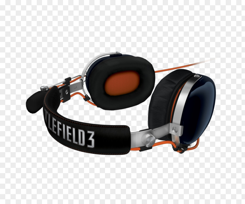 Headphones Battlefield 3 Razer BlackShark 4 Headset PNG