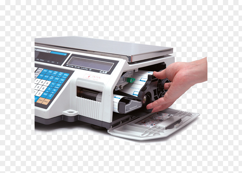 Label Printer Measuring Scales CAS Corporation Ohaus CL2000 PNG