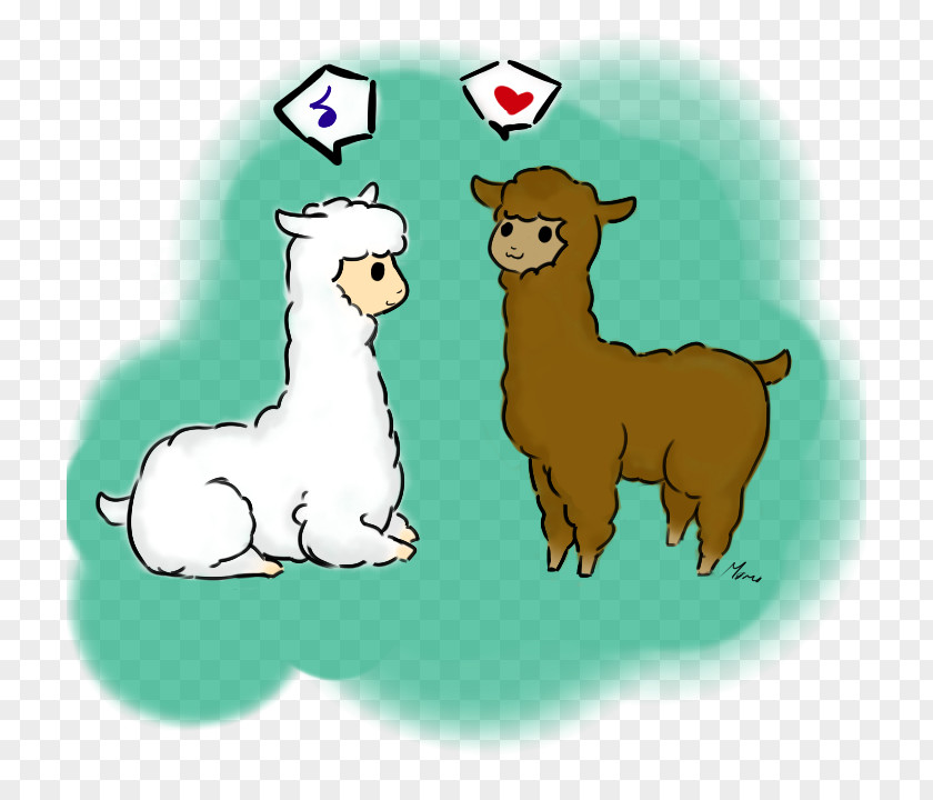 Sheep Llama Alpaca Cattle Horse PNG