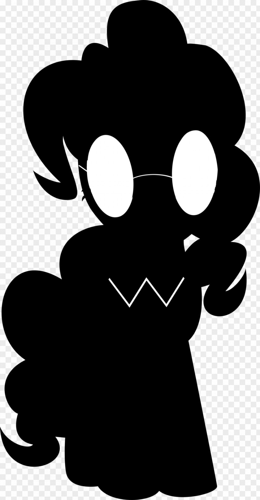 Silhouette Black White Character Clip Art PNG