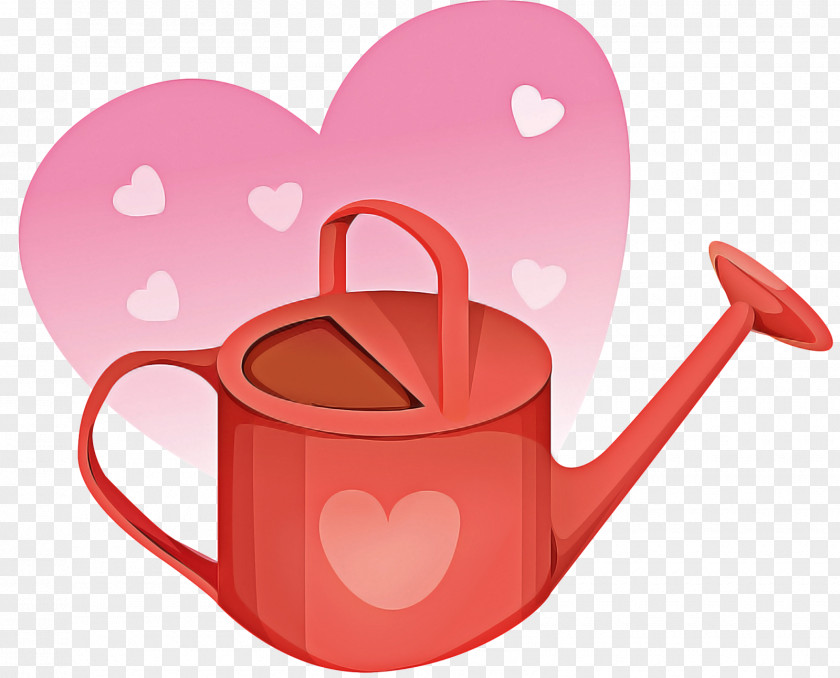 Watering Can Spoon Love Background Heart PNG