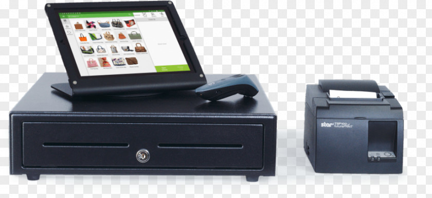 Cash Register Point Of Sale Barcode Scanners Money PNG