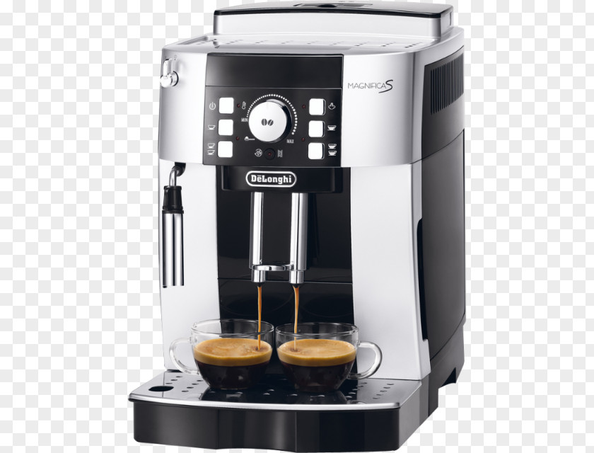 Coffee Espresso Coffeemaker De'Longhi Magnifica S ECAM 21.117 PNG