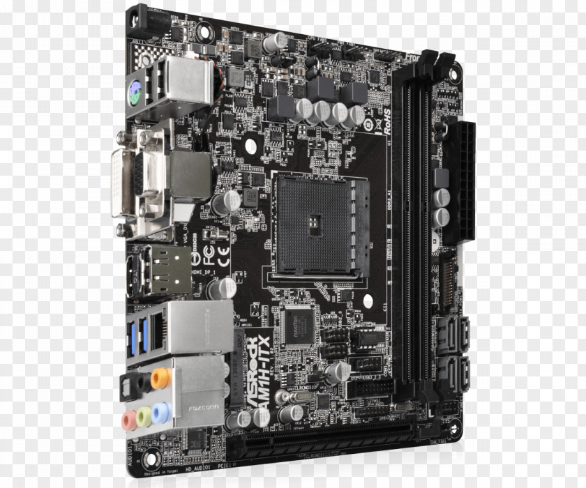 Computer Motherboard Socket AM1 Hardware Mini-ITX CPU PNG