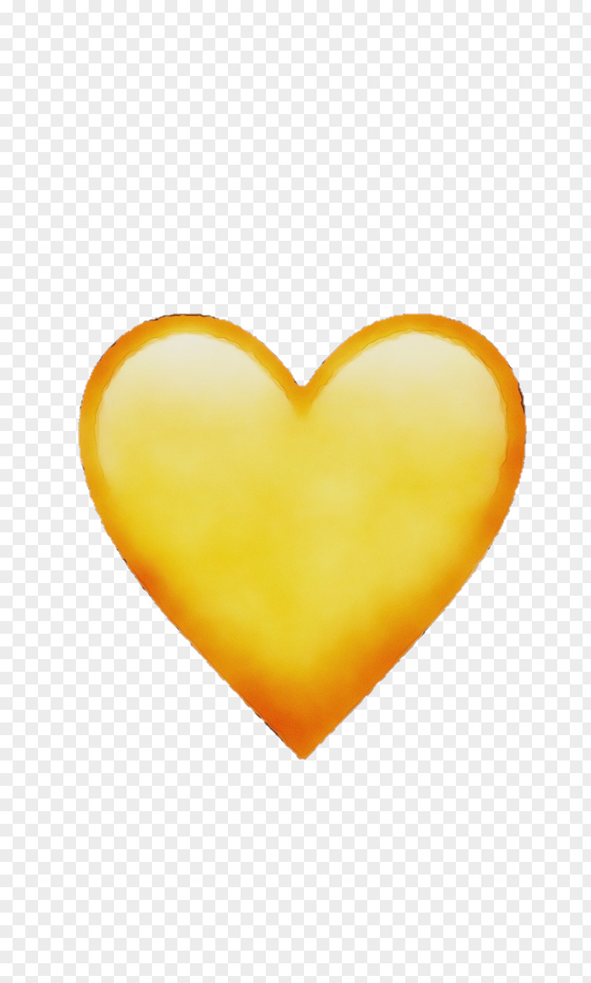 Love Orange Background Heart PNG