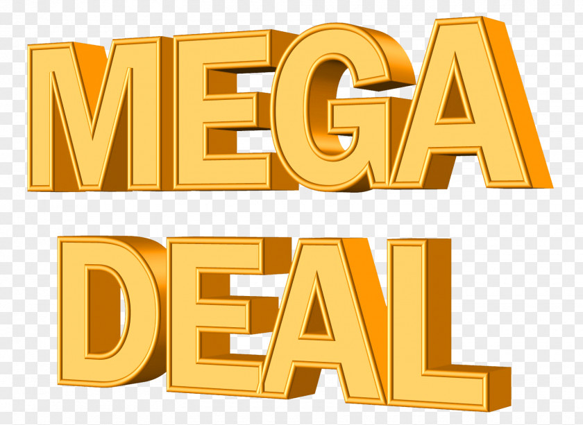 Mega Deal Financial Transaction Icon PNG