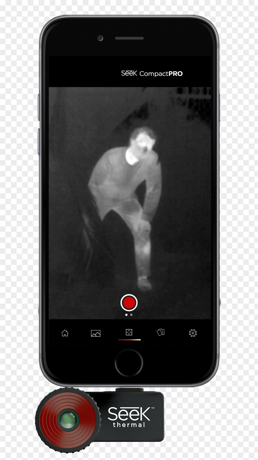 Smartphone Feature Phone Thermographic Camera Thermography PNG