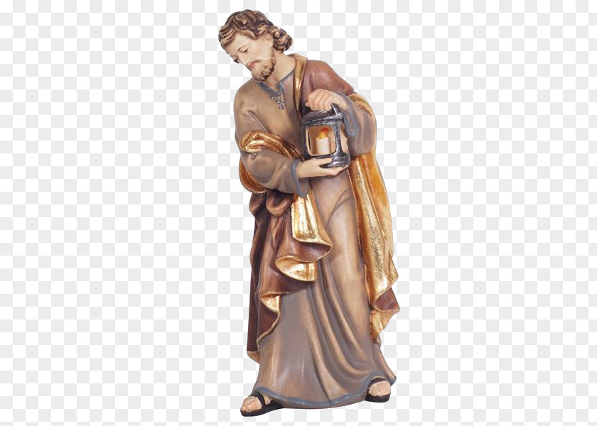 Nativity Scene Fictional Character Statue Figurine Friar Classical Sculpture Monument PNG