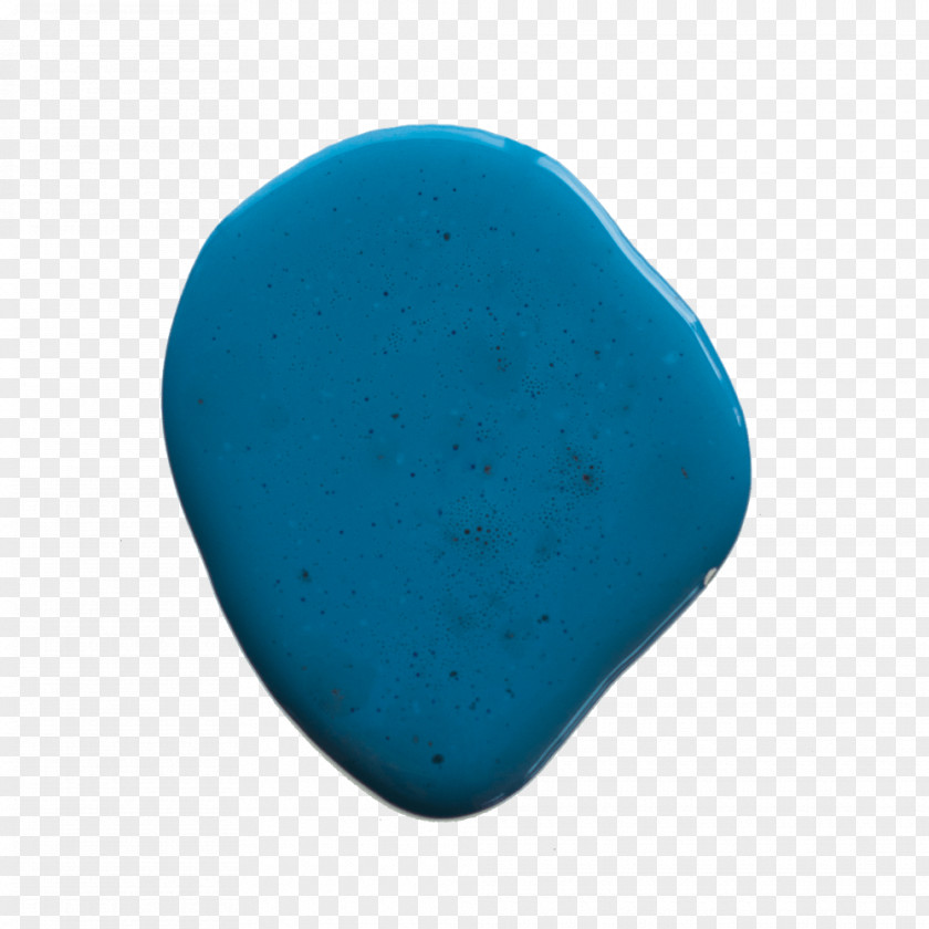 Paint Drop Turquoise PNG