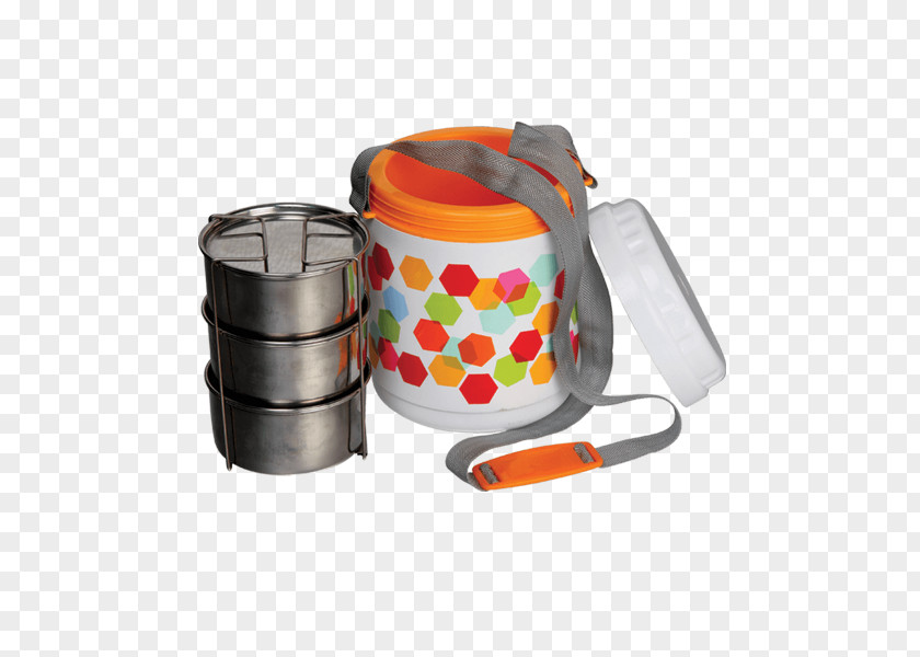 Tiffin Hot Pot Carrier Lunchbox Plastic PNG