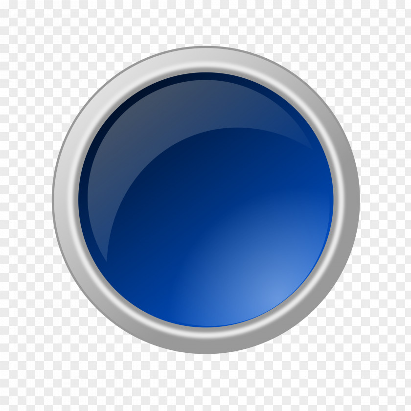 Button Cobalt Blue Electric Circle Microsoft Azure PNG