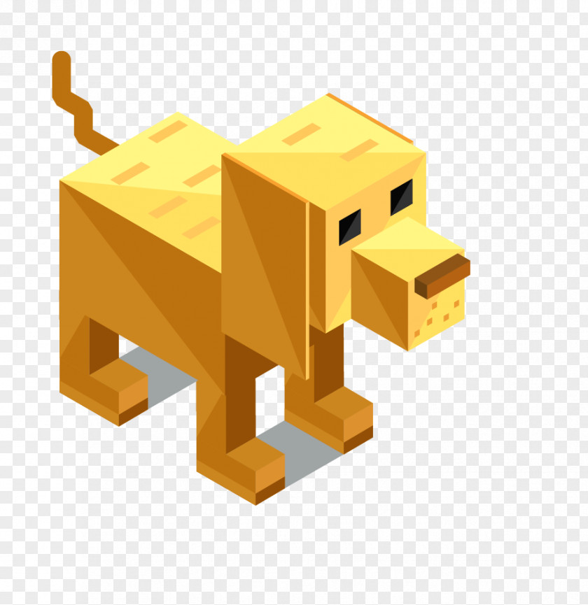 Cartoon Dog Pixel PNG