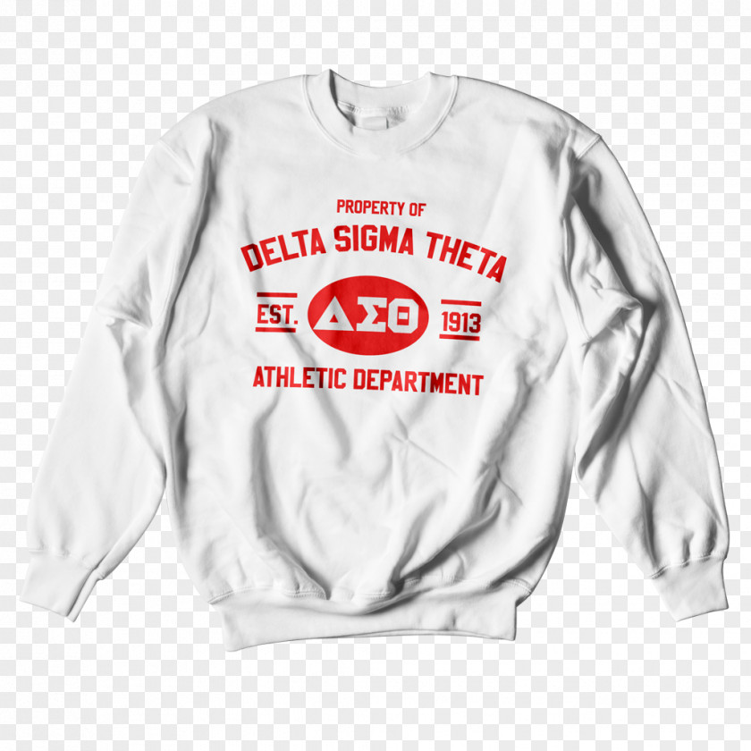 Delta Sigma Theta T-shirt Hoodie Crew Neck Bluza Sweater PNG