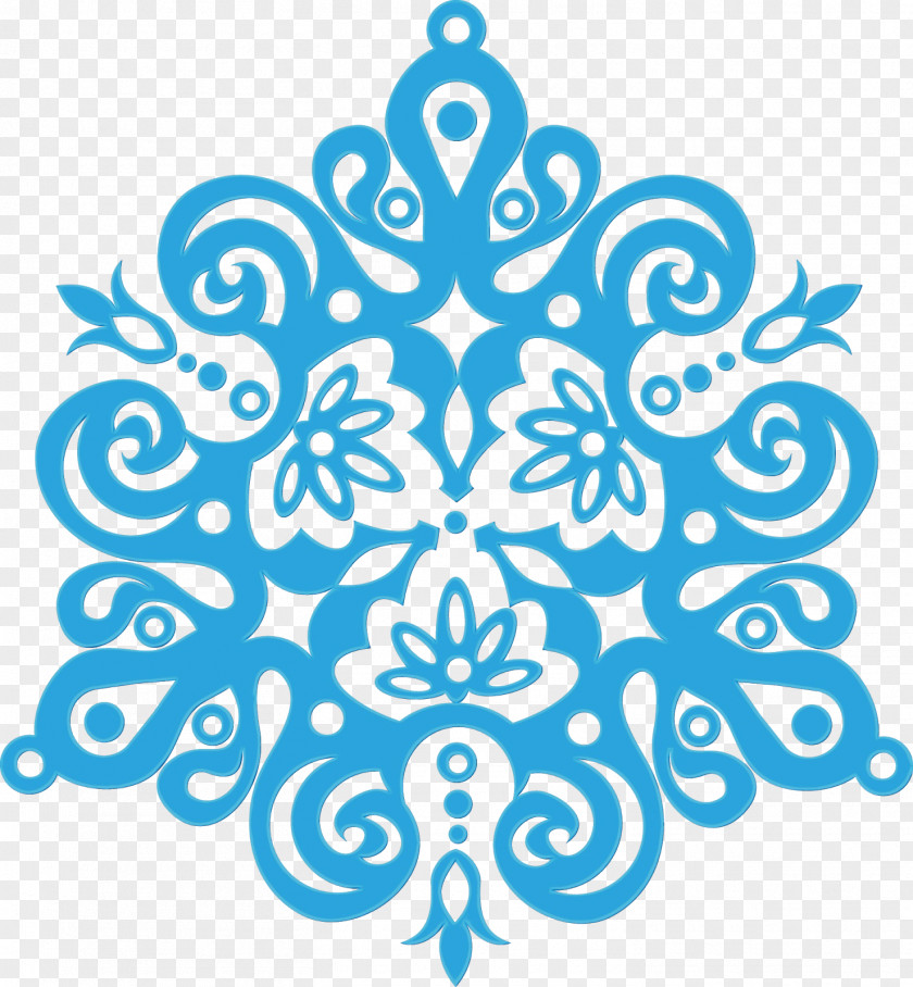 Floral Design Motif Ornament PNG