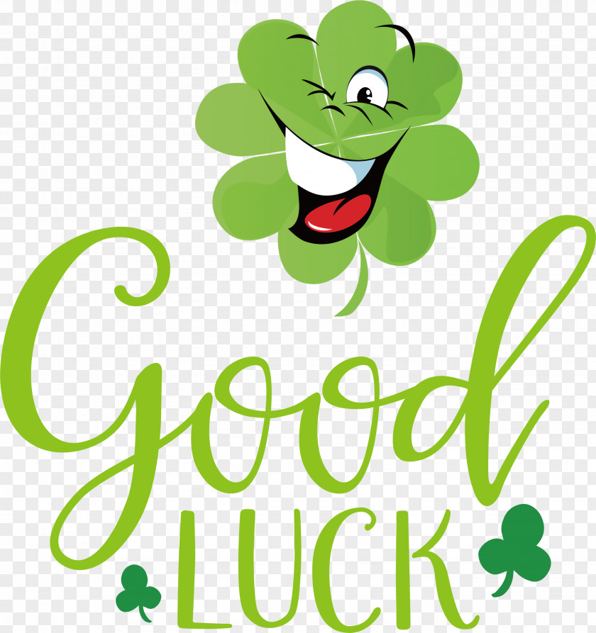 Good Luck Saint Patrick Patricks Day PNG