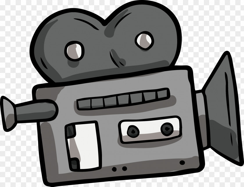 Old Camera Photographic Film Cinematography Cartoon PNG